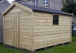 12' x 8'  Classic Shed - Wooden Garden Shed.
